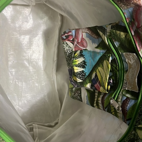 Hummingbird Bird Shimmer Tote - Picture 4 of 6